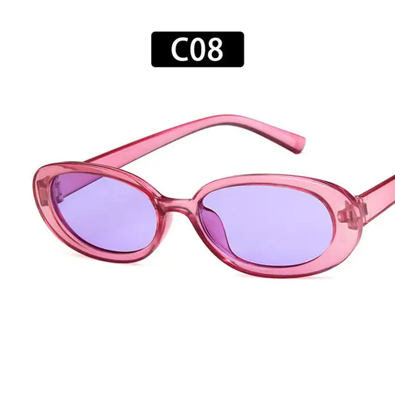 Vintage Sun Glasses Polarized Small Frame Eyewear Fashion Shades Oval Sunglasses Sunglasses for Women