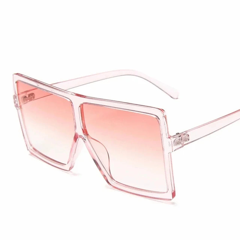 Sunglasses Square Women Sun Glasses Female Eyewear Eyeglasses Plastic Frame Clear Lens UV400 Shade Fashion Driving New