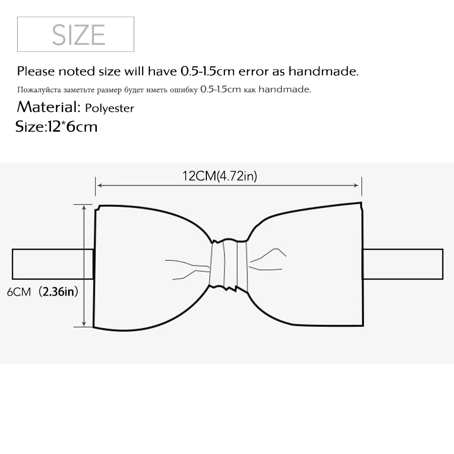 Men Bowtie Newest Butterfly Knot Mens Accessories Luxurious Bow Tie Black Cravat Formal Commercial Suit Wedding Ceremony Ties