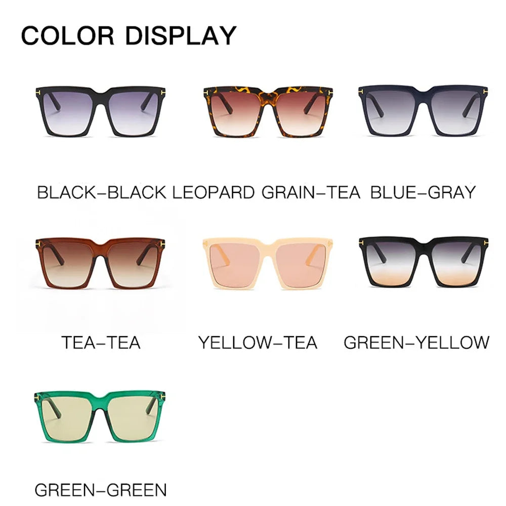 Fashion Square Sunglasses Designer Luxury Women'S Cat Eye Sunglasses Classic Retro Glasses UV400