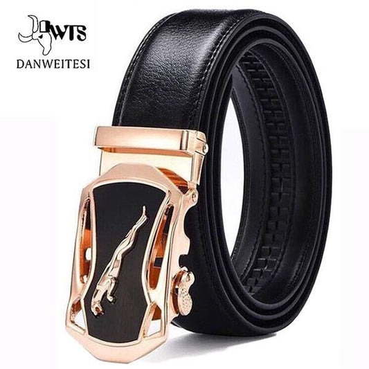 []Genuine Leather Belts for Men Automatic Male Belts Cummerbunds Leather Belt Men Dropshipping Black Belts Cinturon Hombre