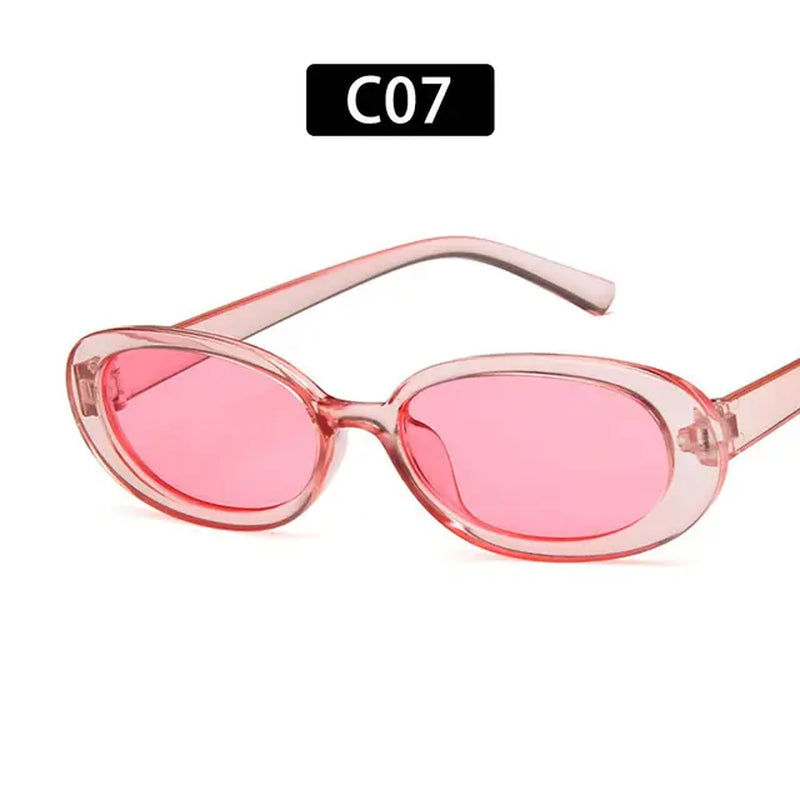 Vintage Sun Glasses Polarized Small Frame Eyewear Fashion Shades Oval Sunglasses Sunglasses for Women