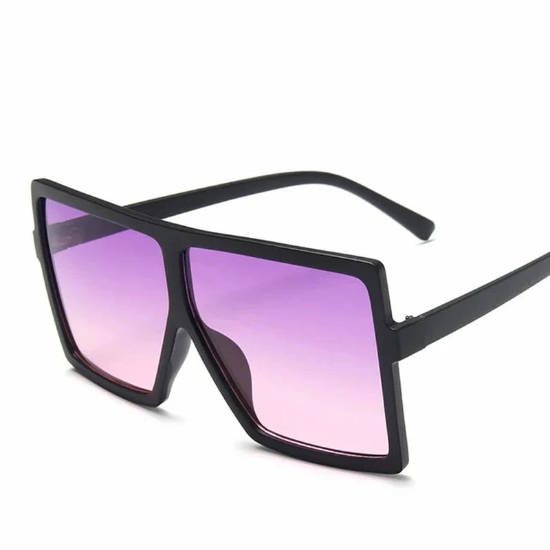 Sunglasses Square Women Sun Glasses Female Eyewear Eyeglasses Plastic Frame Clear Lens UV400 Shade Fashion Driving New